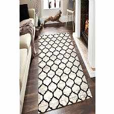 Oval Geometrik Desenli Dijital Baskılı Halı