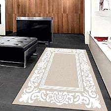 Çerçeveli Şekil Desenli Dijital Baskılı Halı