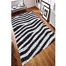 Zebra Dokuları Dijital Baskılı Halı