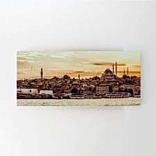 Süleymaniye Camii'nde Akşam Manzarası