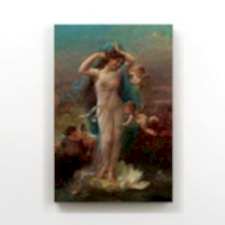 Hans Zatzka - Evening Tablosu
