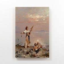 Franz Richard Unterberger - Naples Tablosu