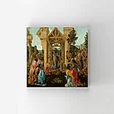 Sandro Botticelli - Adoration Tablosu