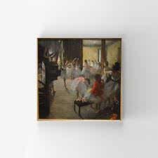 Edgar Degas - The Dance Class Tablosu