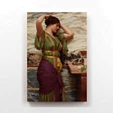 John William Godward - Reflection Tablosu