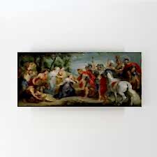 Peter Paul Rubens - The Meeting of David Tablosu