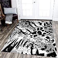 Özel Tasarım Zebra Desenli Dijital Baskılı Halı