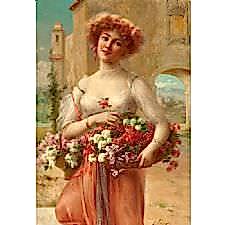 Emile Vernon - Beautiful Women Tablosu