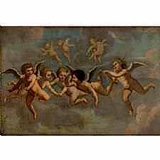 Five Flying Putti 1650 Tablosu