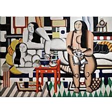 Fernand Leger - Three Women Tablosu