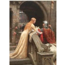 Edmund Blair Leighton - Tanrı Korusun Tablosu