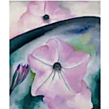 Georgia OKeeffe - Petunia Tablosu