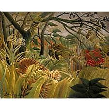 Henri Rousseau - Tiger Tablosu