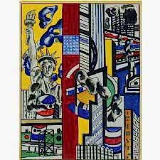 Fernand Leger - Study for Cinematic Tablosu