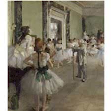 Edgar Degas - La Classe De Danse Tablosu