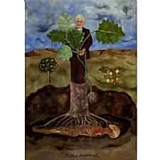 Frida Kahlo - Luther Burbank Tablosu