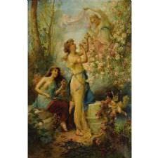 Hans Zatzka  Dreams Tablosu