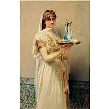 Jules Joseph Lefebvre - Servant Tablosu