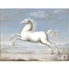 Joris Hoefnagel - White Horse Tablosu
