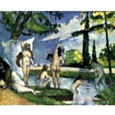 Paul Cezanne - Bathers Tablosu