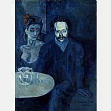 Pablo Picasso - Portrait of Sebastia Tablosu