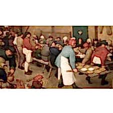 Pieter Brueghel - Köy Düğünü Tablosu