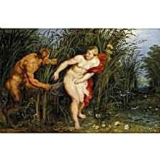 Peter Paul Rubens - Pan and Syrinx Tablosu