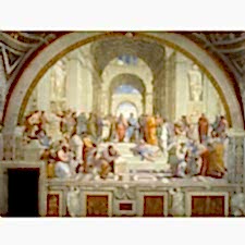 Raffaello Sanzio - Atina Okulu Tablosu