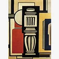 Fernand Leger - The Baluster Tablosu