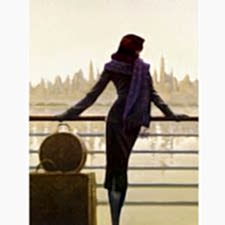 Brent Lynch - View the Cityscape I Tablosu