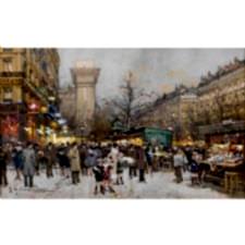 Eugene Galien Laloue Tablosu