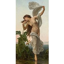 William Adolphe Bouguereau - Dawn Tablosu