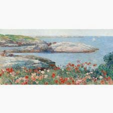 Childe Hassam - Poppies Isles of Shoals Tablosu