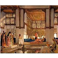 A. Melville - An Arab Interior Tablosu