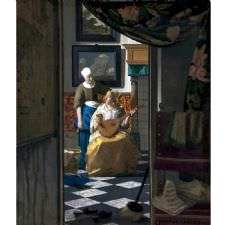 Johannes Vermeer - The Love Letter Tablosu