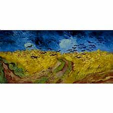 Vincent Van Gogh - Wheat Field Tablosu