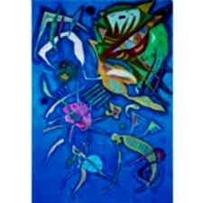 Wassily Kandinsky - Silent Harmony Tablosu