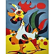 Joan Miro - Cock Tablosu