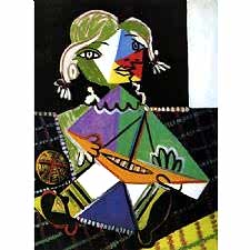 Pablo Picasso - Maya Sail Boat Tablosu