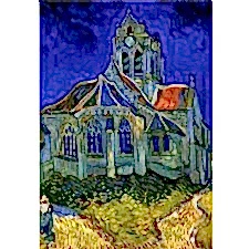 Vincent Van Gogh - The Church Tablosu