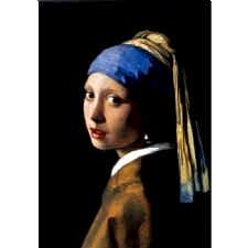 Johannes Vermeer - İnci Küpeli Kız Tablosu