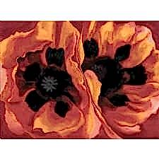 Georgia OKeeffe - Oriental Poppies Tablosu