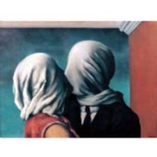 Rene Magritte - The Lover II Tablosu