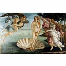 Sandro Botticelli - Venüs'ün Doğuşu Tablosu