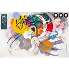 Wassily Kandinsky - Dominant Curve Tablosu