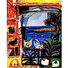 Pablo Picasso - Cote Dazur Tablosu