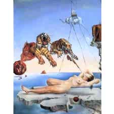 Salvador Dali - Dream Caused Tablosu