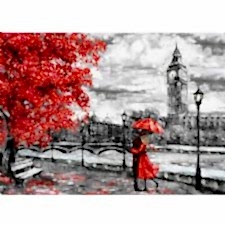 Tableau Amour Londres Tablosu