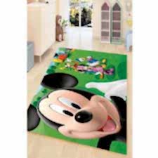 Mickey Family Dijital Baskılı Halı