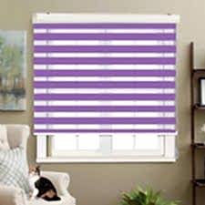 Lila Zebra Perde